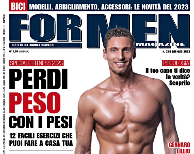 evelina flachi per for men magazine gennaio 2023