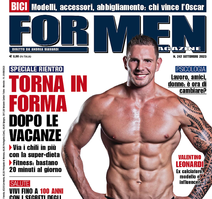 evelina flachi per for men magazine settembre 2023