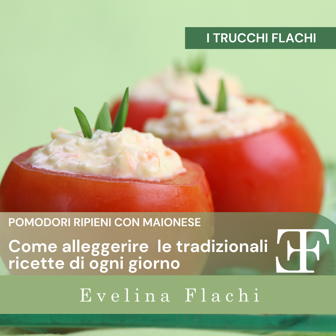 pomodori ripieni con maionese