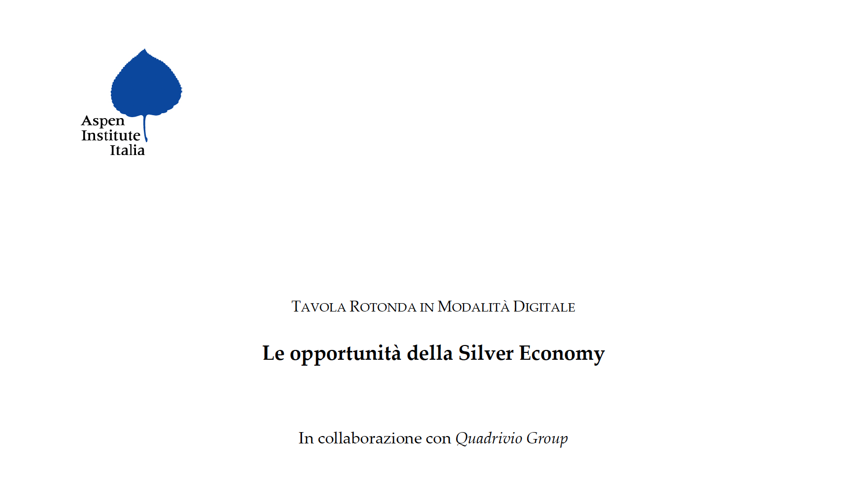 le opportunita della silver economy
