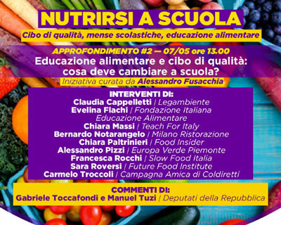 nutrirsi a scuola